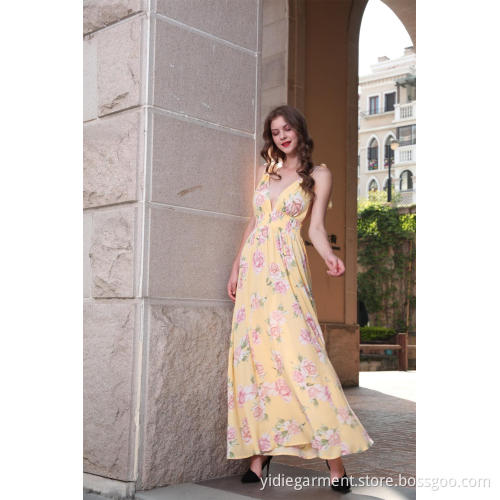 Ladies' Floral Cami Maxi Dress